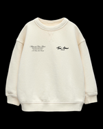 Load image into Gallery viewer, Kids Heavyweight Cream Sweater
