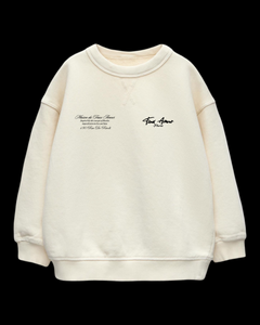 Kids Heavyweight Cream Sweater