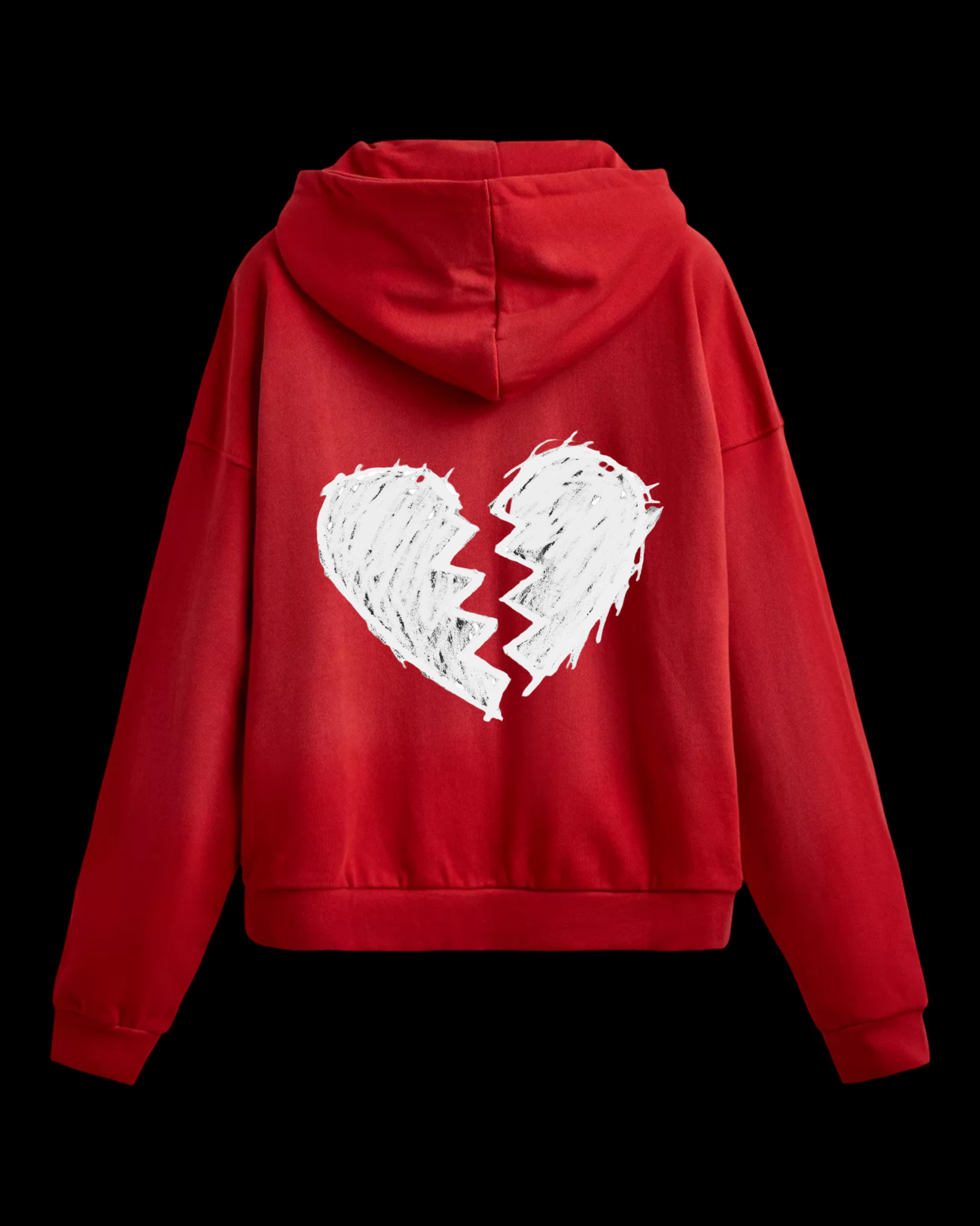 Premium Rouge Heartbreak Zipped Hoodie
