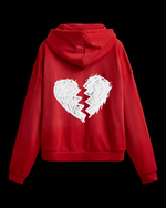 Load image into Gallery viewer, Premium Rouge Heartbreak Zipped Hoodie
