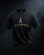 Load image into Gallery viewer, Toxic Camo Mind Games Noir Mid Oversize T
