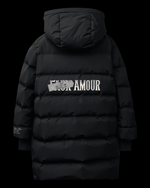 Load image into Gallery viewer, Older Kids Premium Noir Long Jacket
