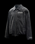 Load image into Gallery viewer, Grey Premium Suede Jacket

