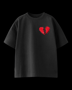 Kids Black Hearbreak T