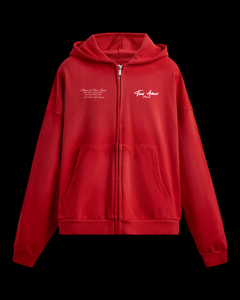 Premium Rouge Heartbreak Zipped Hoodie