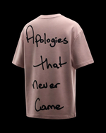 Load image into Gallery viewer, Dirty Pink Apologies Mid Oversize T
