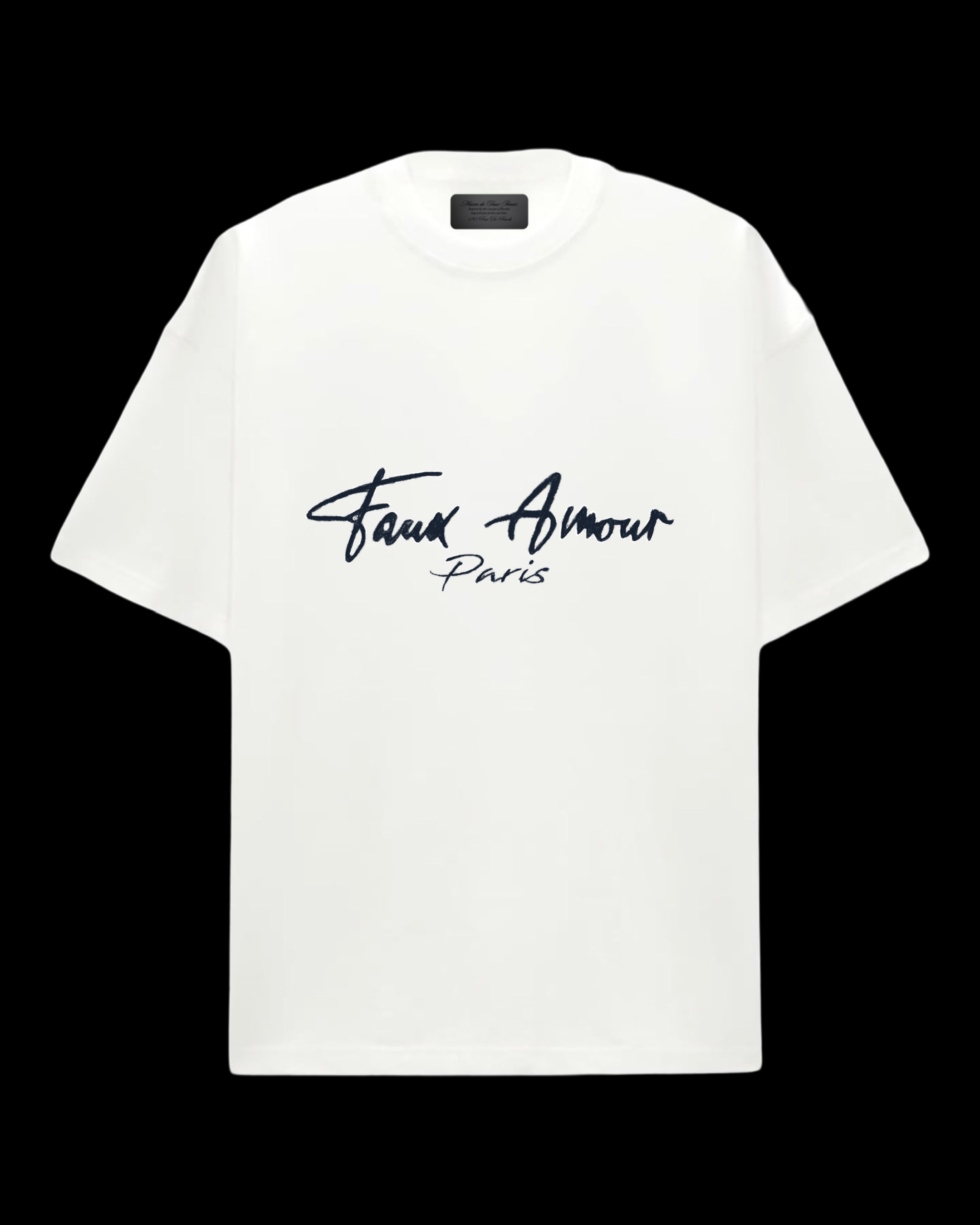 Blanc Faux Amour Heartbreak T