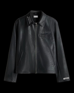 Load image into Gallery viewer, Noir Premium Leather Jacket
