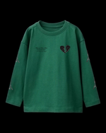 Load image into Gallery viewer, Kids Green Long Sleeve T
