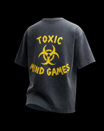 Load image into Gallery viewer, Toxic Mind Games Grey Overcast Box Fit T
