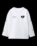 Load image into Gallery viewer, Kids White Long Sleeve T
