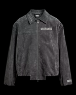 Load image into Gallery viewer, Grey Premium Suede Jacket
