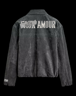 Load image into Gallery viewer, Grey Premium Suede Jacket

