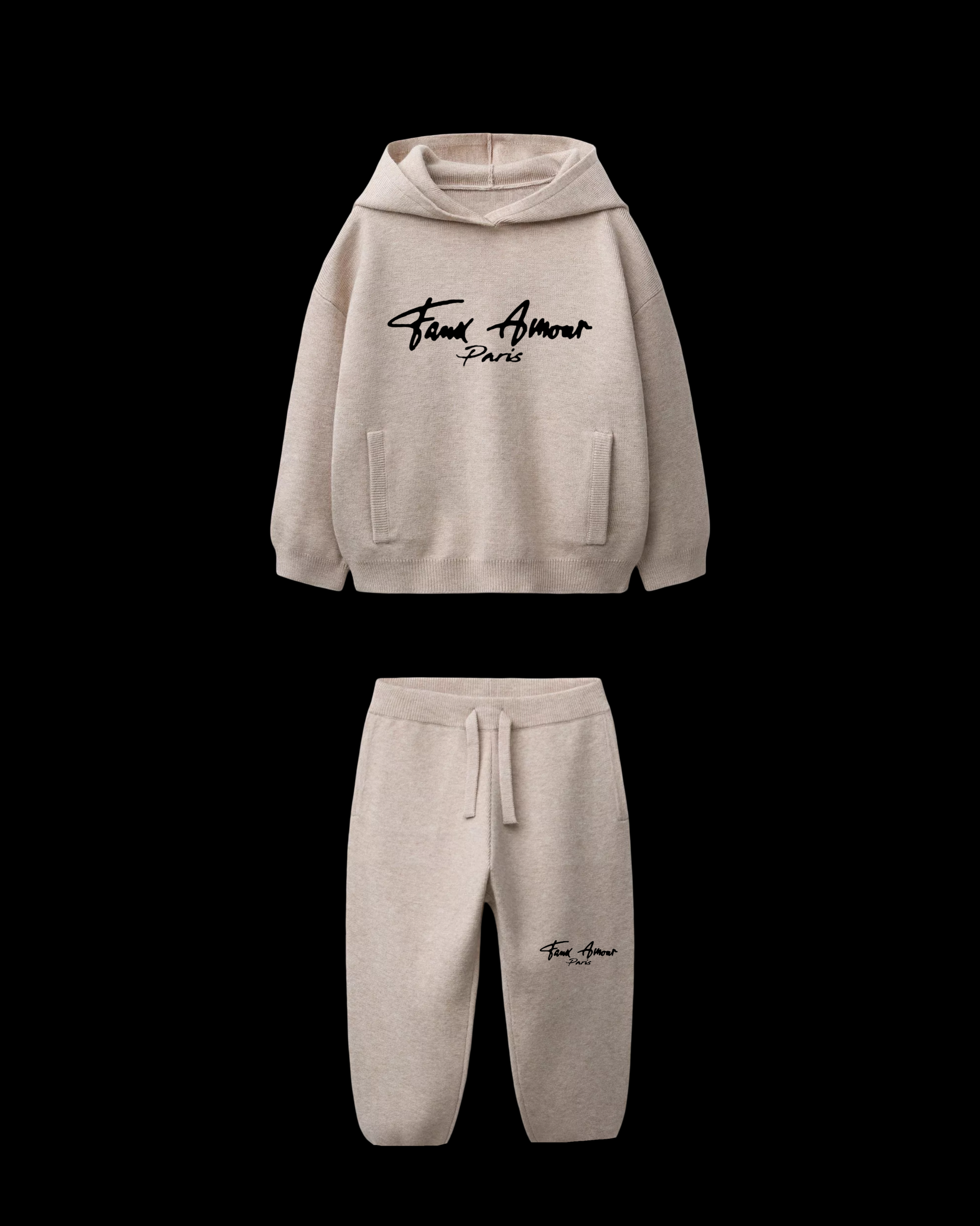 Premium Ivory Sand Toddler Set