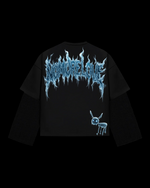 Load image into Gallery viewer, Noir Iceman Double Sleeve T
